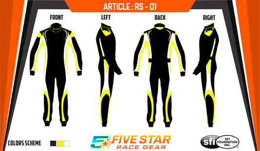 Custom Race Suit | SFI 3.2A/5 Fireproof Racing Suit.