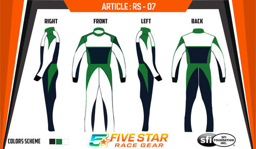 Custom Race Suit | SFI 3.2A/5 Fireproof Racing Suit.
